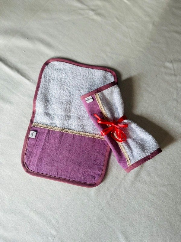Producto - Set de Babitas blanca y rosa