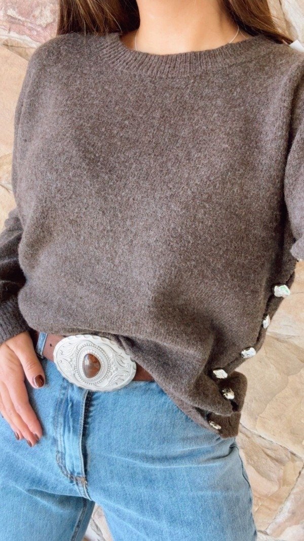Producto - SWEATER CANDELA (CHOCOLATE)