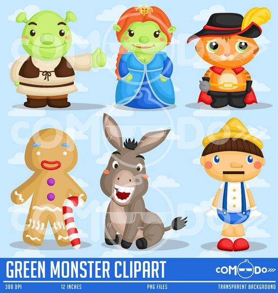 Producto - Clip Art Shrek