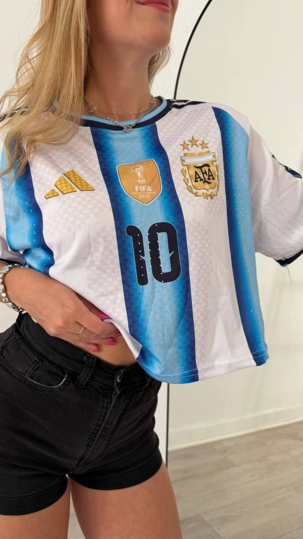 Producto - Remera Pupera Argentina Strass