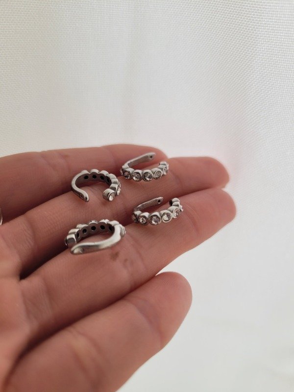 Producto - Piercing cuff strass AQ