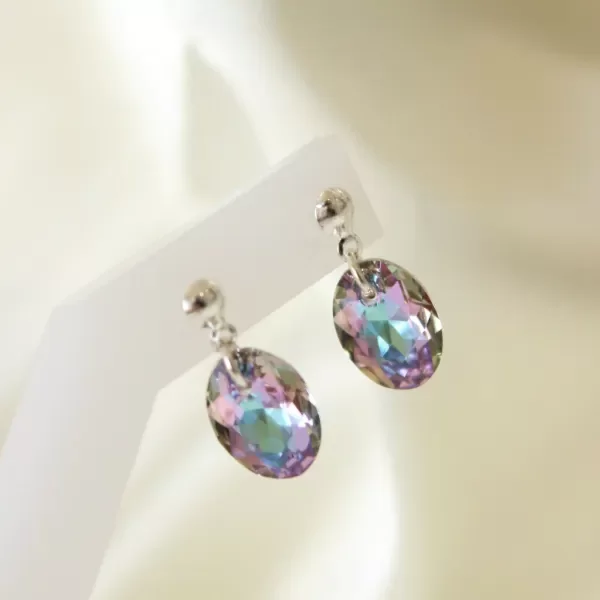 Producto - Aros óvalos Swarovski