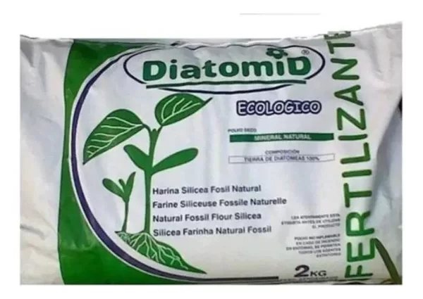 Producto - Fertitilizante 100 Tierra de Diatomeas Orgánico 2kg