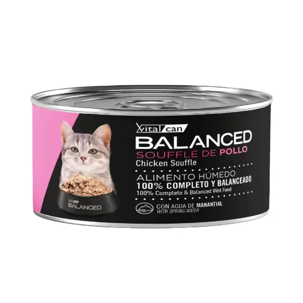 Producto - Lata souffle pollo kitten