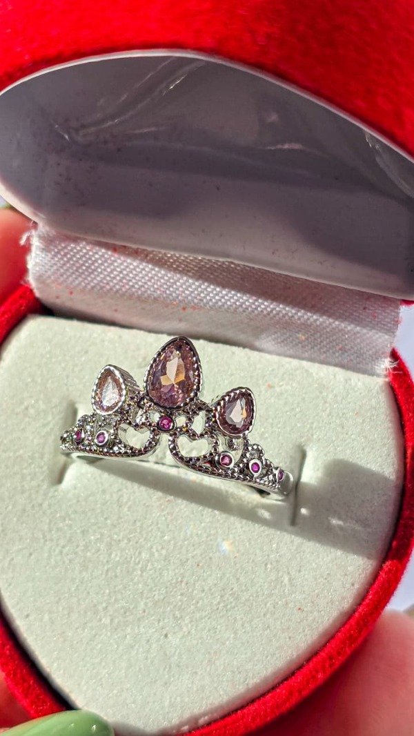 Producto - Anillo Rapunzel rosa