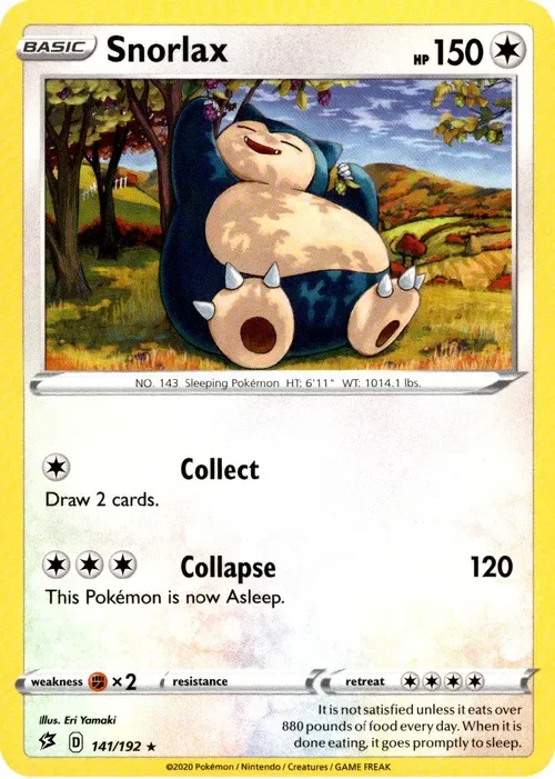 Producto - Snorlax - 141/192 - Rebel Clash