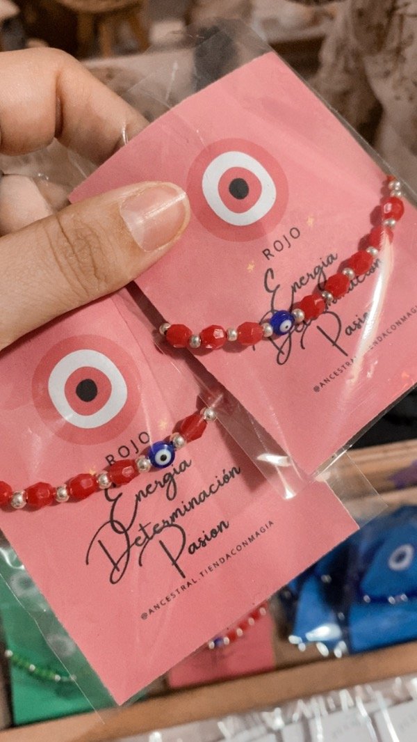 Producto - Pulsera Nazar Vibración Roja