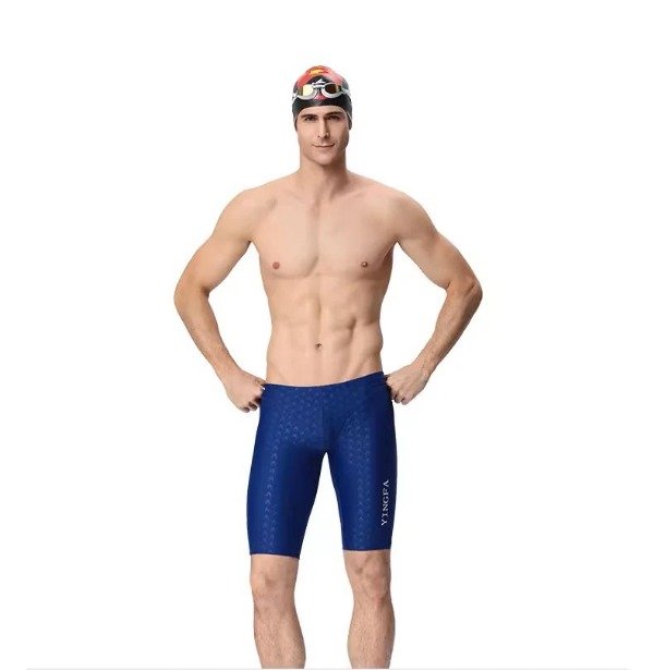 Producto - Traje De Baño Competición Azul Niño/Hombre FINA - 4