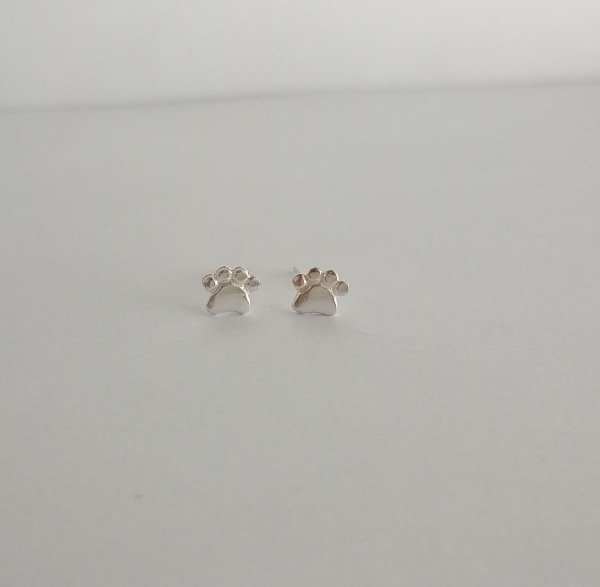 Producto - Mini Aros Plata HUELLA