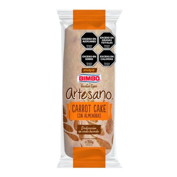 Producto - Budín Artesano Carrot Cake x 350g BIMBO