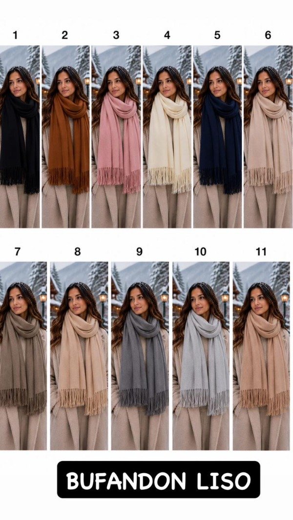 Producto - Bufandon Liso/1 - 1