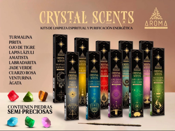 Producto - Crystal Scent sahumerios x8 varillas