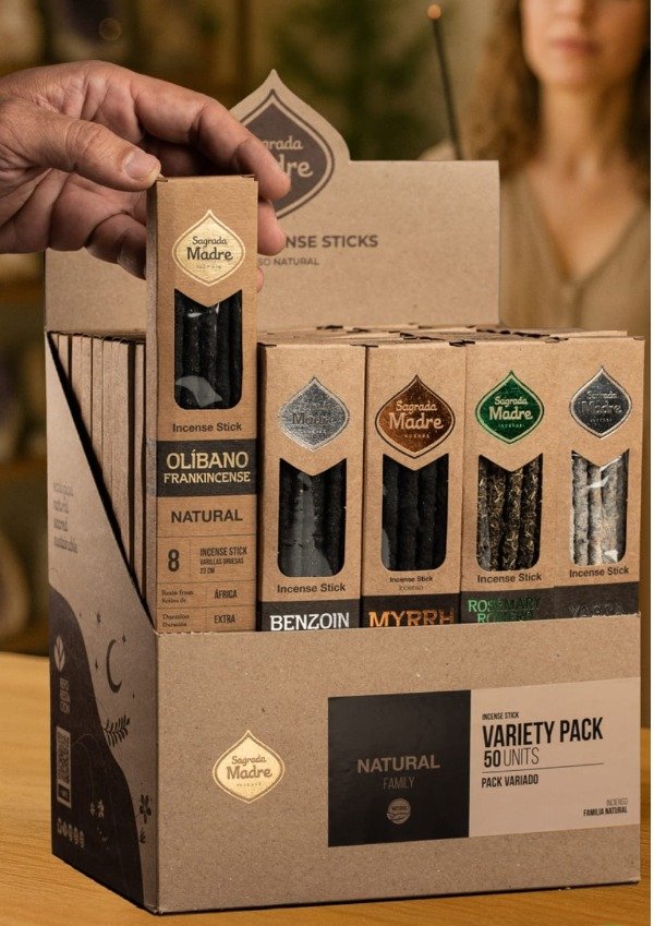 Producto - Sahumerios Natural - Sagrada Madre