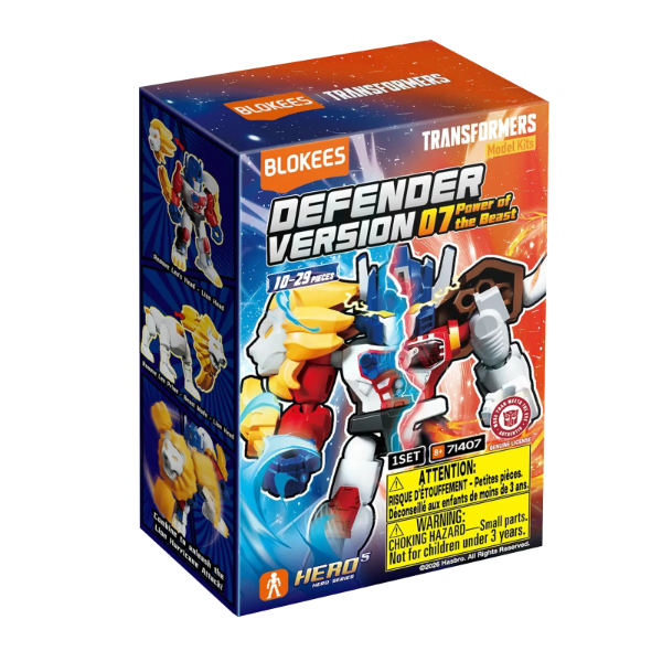 Producto - Blokees Transformers Defender Version 07 Power of the Beast Set x12 Ver. China - 2
