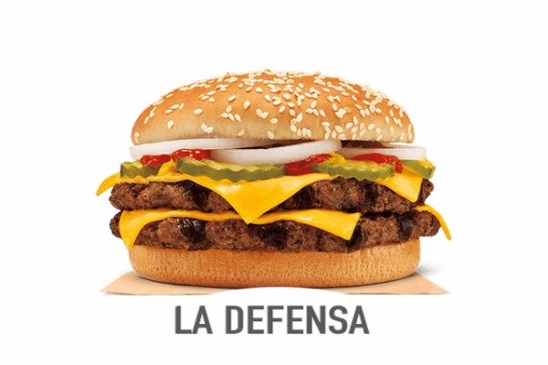 Producto - PROMO HAMBURGUESAS XL CON PAN X4 LA DEFENSA