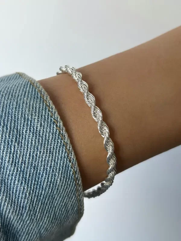 Producto - Pulsera Torzada Silver