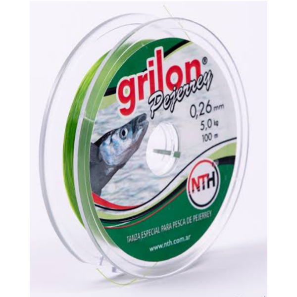 Producto - Tanza Grillon Pejerrey VERDE - 0,26