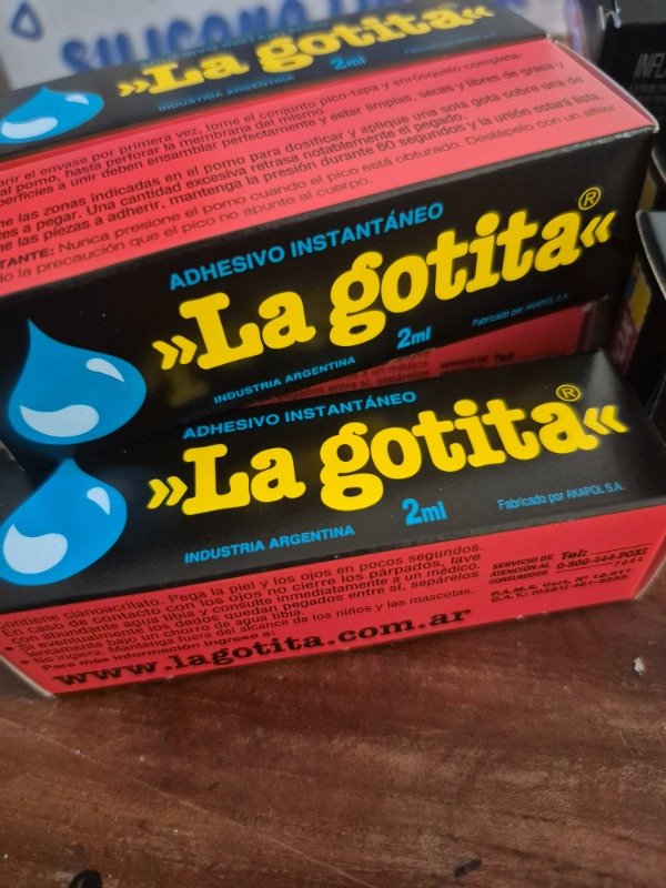 Producto - Gotita Adhesivo instantaneo 2ml (común)