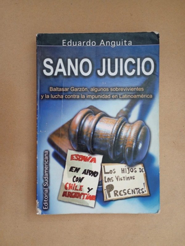 Producto - Sano juicio - Eduardo Anguita - Sudamericana 2001