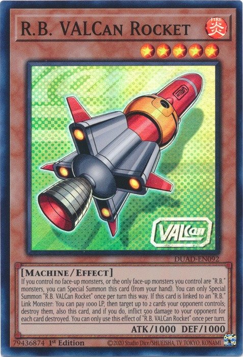 Producto - R.B. VALCan Rocket - DUAD-EN092