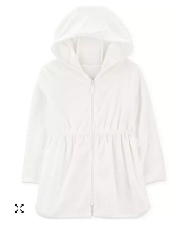 Producto - Carter's. Salida de baño toalla blanca