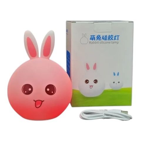 Producto - LAMPARA DE MESA CONEJITO CARGA USB 16X7CM