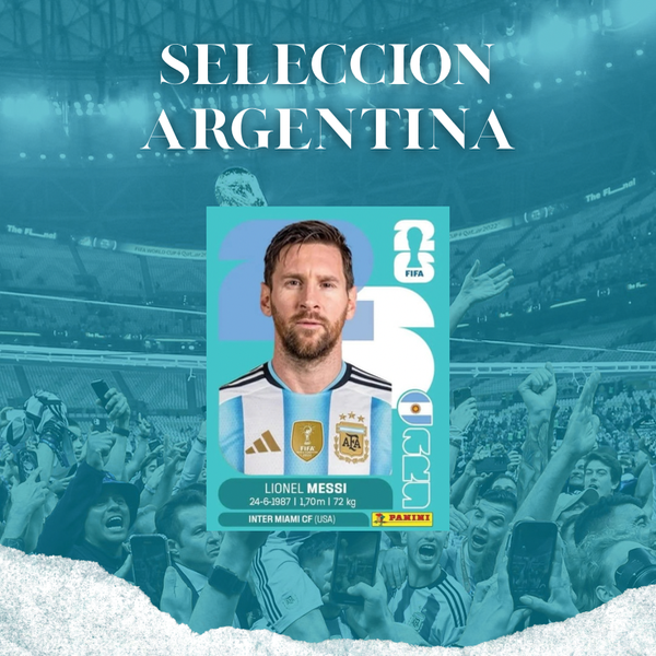 Producto - Figurita Mundial 26 Messi