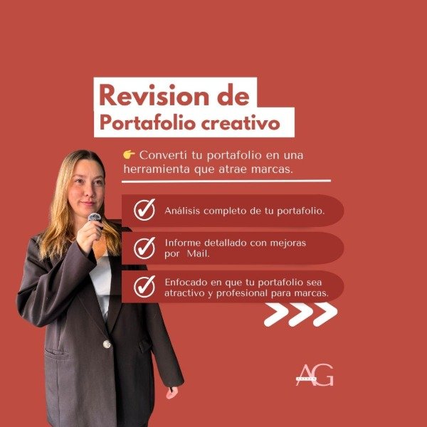 Producto - Revisión de Portafolio creativo