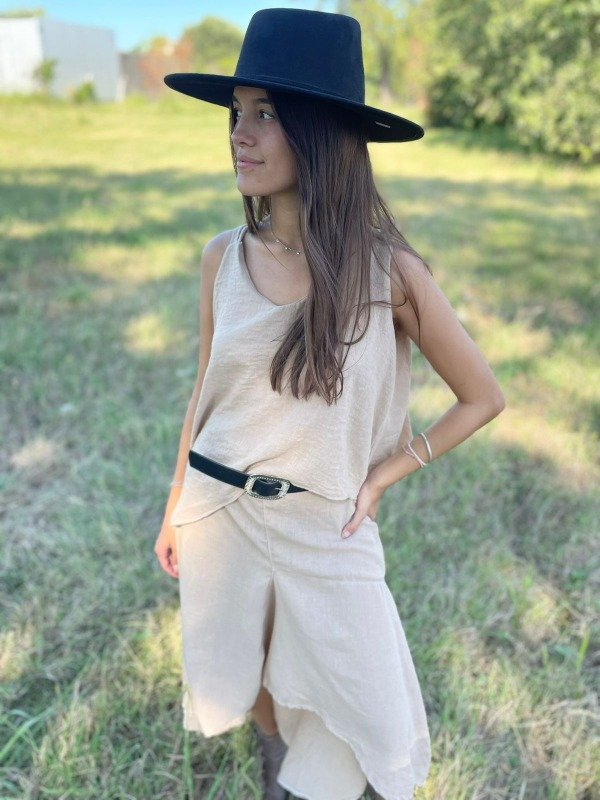 Producto - Blusa Inrregular Gaucha - Capsula lino