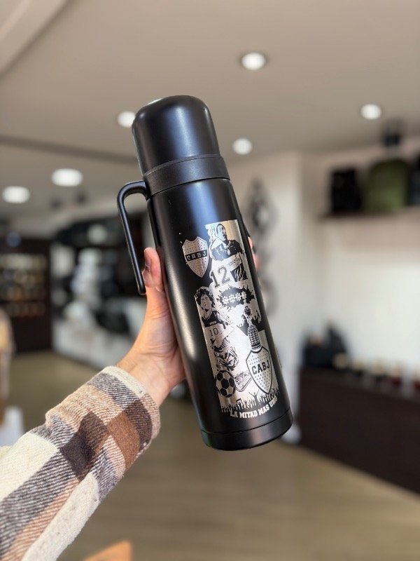 Producto - TERMO MEDIA MANIJA GRABADO PERSONALIZADO BOCA
