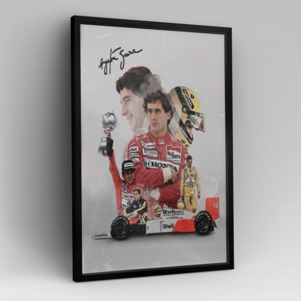 Producto - Cuadro Póster Ayrton Senna #3