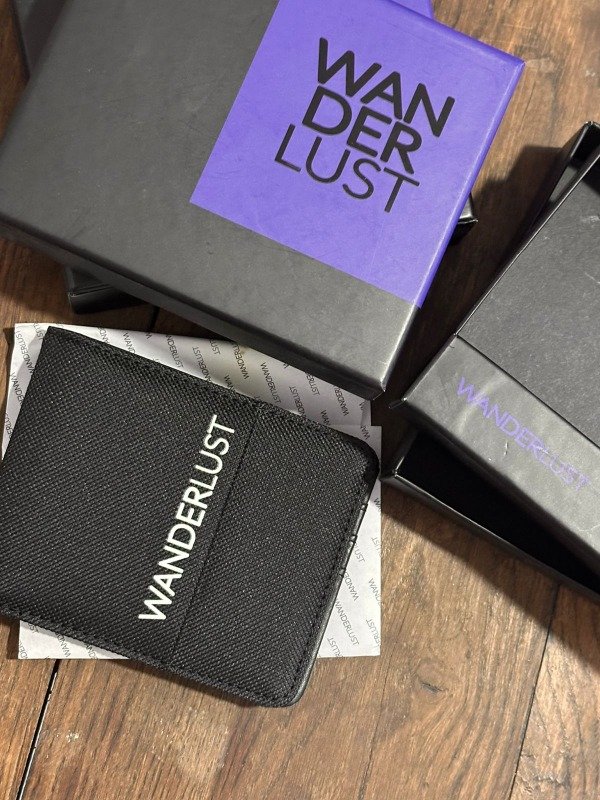 Producto - Billetera Wanderlust Negra