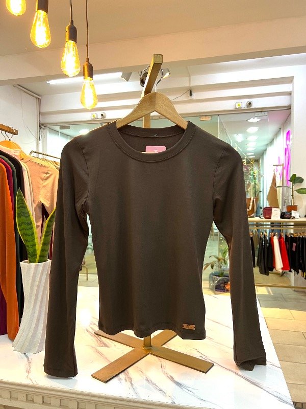 Producto - Camiseta basica 0070 Chocolate