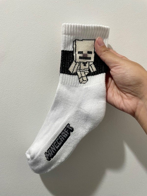 Producto - Tenis niño con toalla Minecraft esqueleto