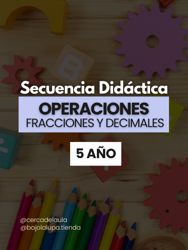 Producto - Operaciones con Fracciones y Decimales 5to - Matetic - 0