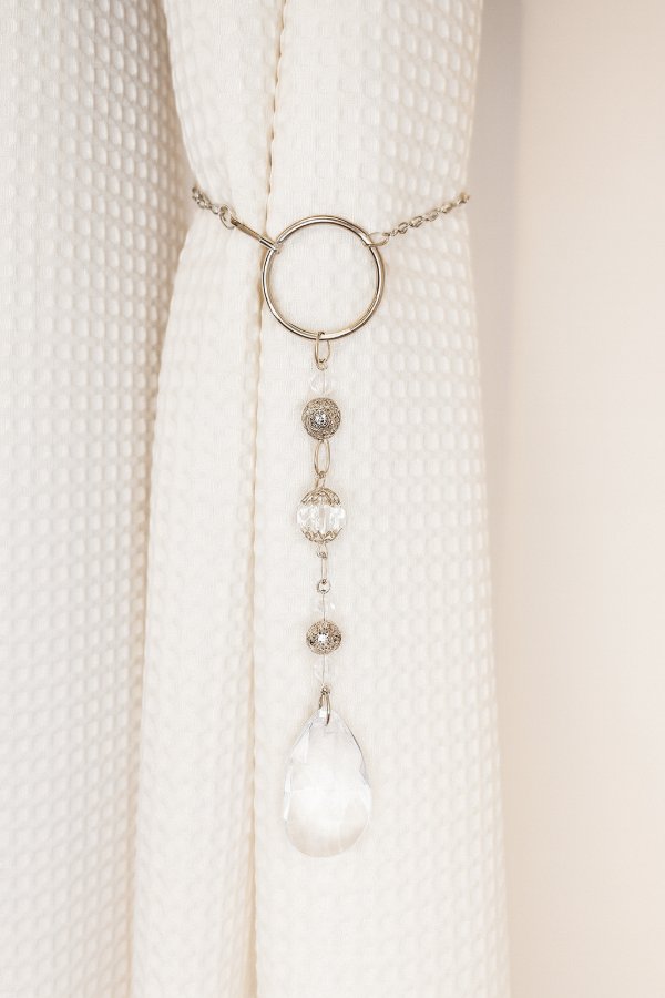 Producto - Cortinero almendra niquel