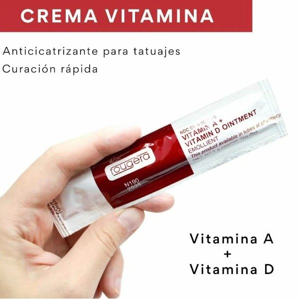 Producto - Crema cicatrizante con Vitamina A y D
