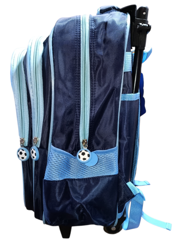 Producto - MOCHILA CON CARRITO FUTBOL 3 D - 3