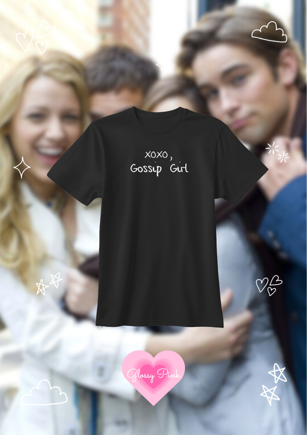 Remera negra Xoxo algodón