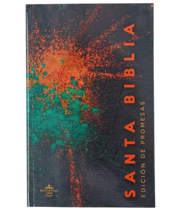 Producto - BIBLIA LETRA GRANDE PROMESAS RVR TAPA RÚSTICA MULTICOLOR