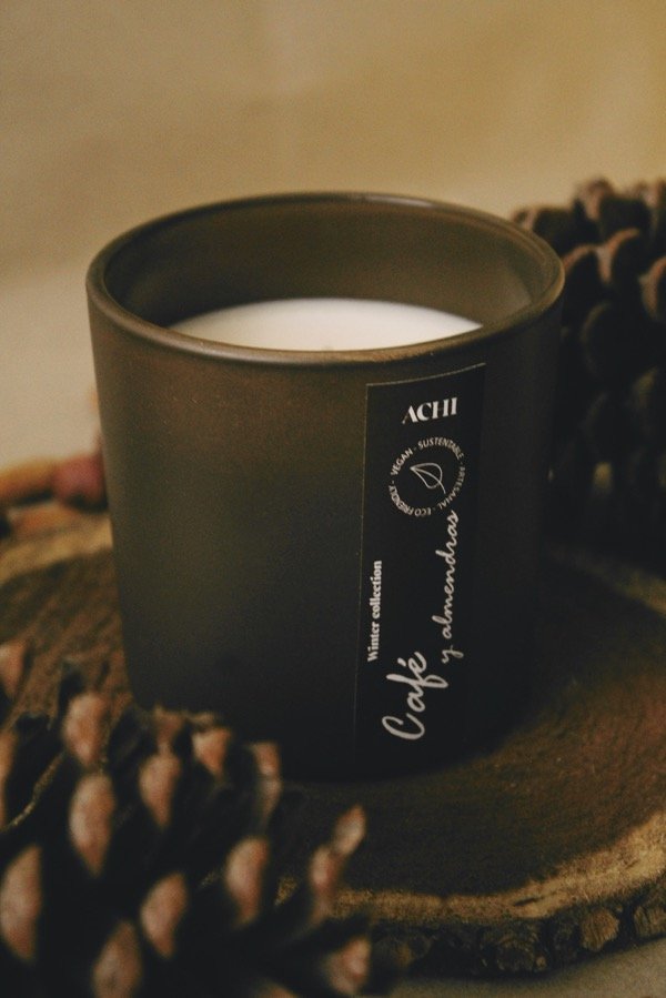 Producto - Vela Café y Almendras Choco