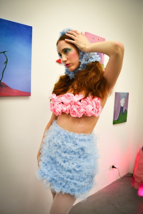 Producto - Falda Tutu Cisne celeste