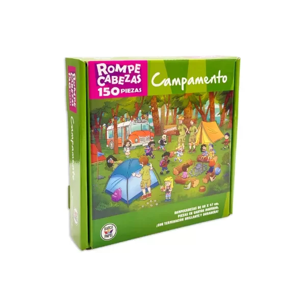 Producto - ROMPECABEZAS 150 PIEZAS CAMPAMENTO