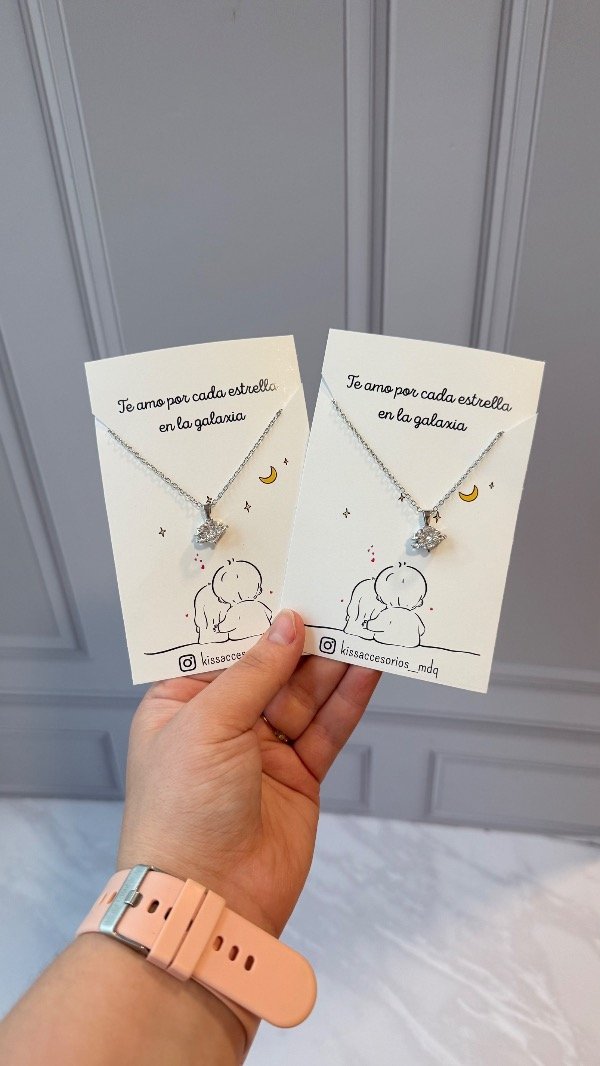 Producto - Collar te amo por cada estrella en la galaxia - 1 U