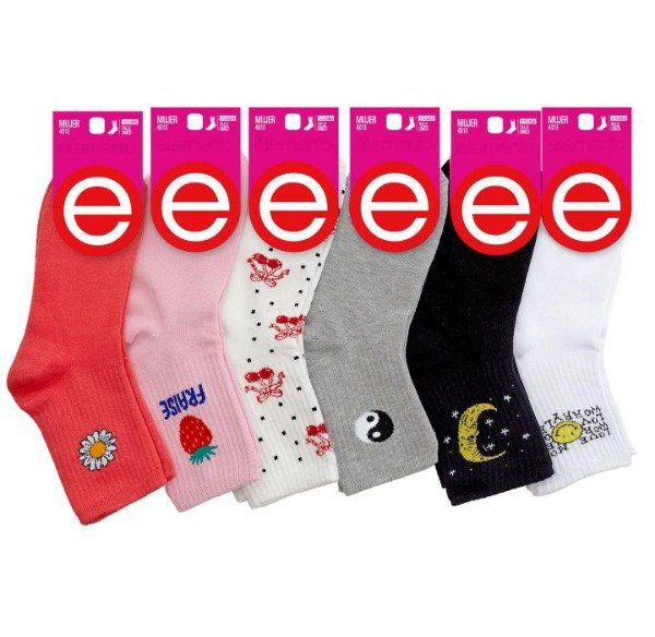 Producto - MEDIAS ELEMENTO DE MUJER PACK X 12