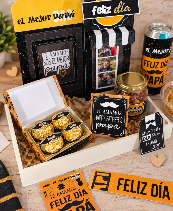 Producto - Taller de Bandeja para Papá BarberShop Desayuno (Formato A4 Digital) - 1