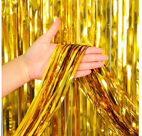 Producto - CORTINA METALIZADA DECORACION FIESTAS