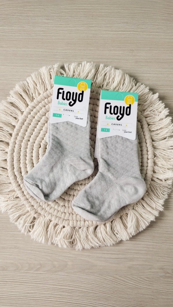 Producto - Medias labradas GRIS T00 (0-3 meses)