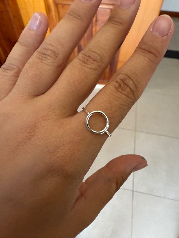Producto - Anillo círculo infinito talle tres 19