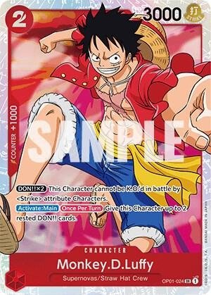 Producto - Monkey.D.Luffy OP01-024